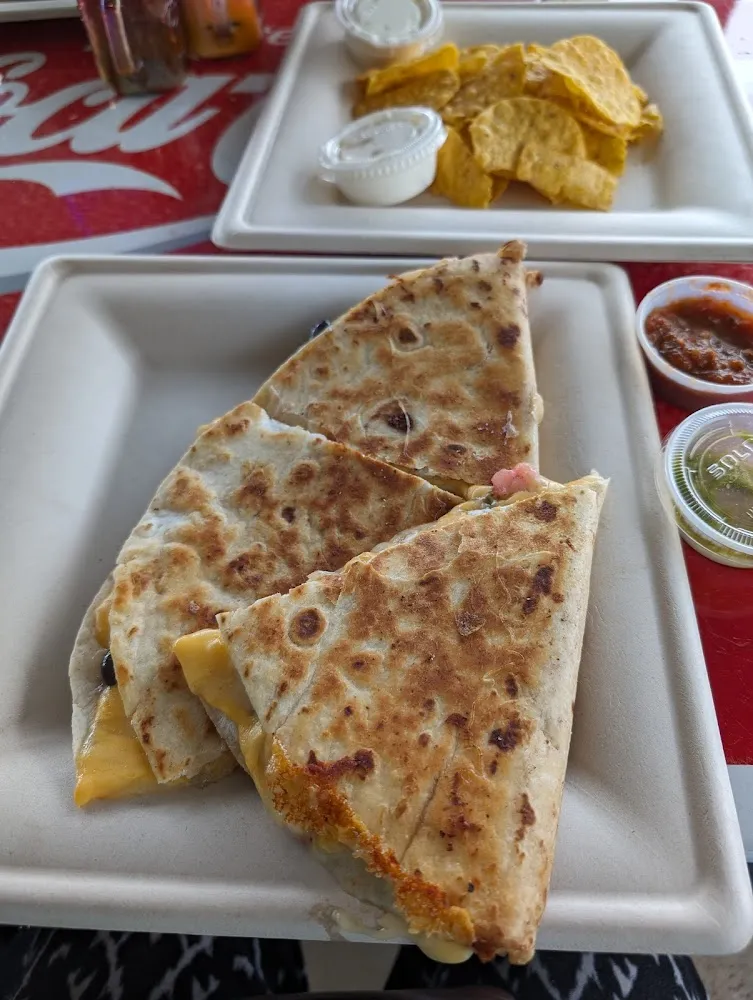 Alpine Veggie Quesadilla